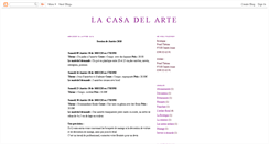 Desktop Screenshot of casa-del-arte.blogspot.com