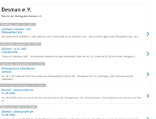 Tablet Screenshot of desman.blogspot.com