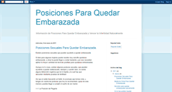 Desktop Screenshot of posiciones-para-quedar-embarazada.blogspot.com