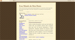 Desktop Screenshot of essemundodemeudenis.blogspot.com