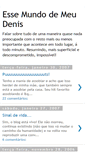 Mobile Screenshot of essemundodemeudenis.blogspot.com