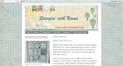 Desktop Screenshot of nannastamps.blogspot.com