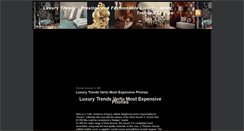 Desktop Screenshot of luxury-trends.blogspot.com