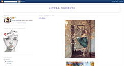 Desktop Screenshot of litttlesecrets.blogspot.com