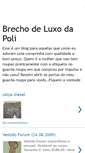 Mobile Screenshot of brechodeluxodapoli.blogspot.com