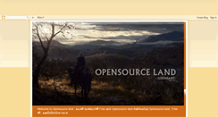 Desktop Screenshot of opensourceland.blogspot.com
