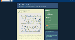 Desktop Screenshot of brooklyntovancouver.blogspot.com