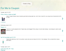 Tablet Screenshot of formetocoupon.blogspot.com