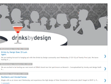 Tablet Screenshot of drinksbydesign.blogspot.com