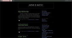 Desktop Screenshot of japan-o-matic.blogspot.com