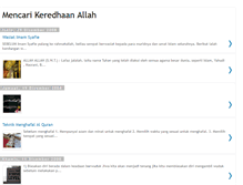 Tablet Screenshot of khairulbariah-khairulbariahmuslimah.blogspot.com