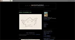 Desktop Screenshot of inventadero.blogspot.com