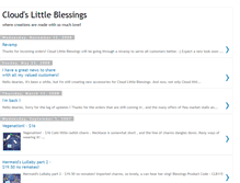 Tablet Screenshot of cloudlittleblessings.blogspot.com