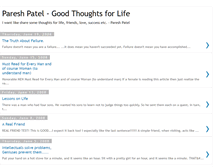 Tablet Screenshot of goodlinethoughts.blogspot.com
