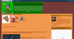 Desktop Screenshot of amigosdelbuitreleonardo.blogspot.com