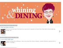 Tablet Screenshot of lesliekellywhininganddining.blogspot.com