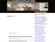 Tablet Screenshot of easy-kitchenbacksplash-ideas.blogspot.com