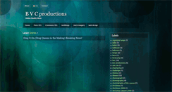 Desktop Screenshot of bvcproductions.blogspot.com