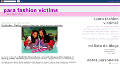 Desktop Screenshot of parafashionvictims.blogspot.com