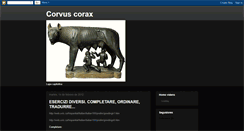 Desktop Screenshot of ilcorvoitaliano.blogspot.com