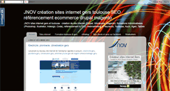 Desktop Screenshot of jnov-sites-internet.blogspot.com