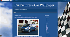 Desktop Screenshot of carpicture-carwallpaper.blogspot.com