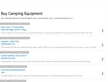 Tablet Screenshot of buycampingequipment.blogspot.com