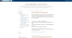 Desktop Screenshot of fingerprintsecurity.blogspot.com