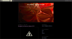 Desktop Screenshot of floralobsession.blogspot.com