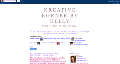 Desktop Screenshot of kreativekornerbykelly.blogspot.com