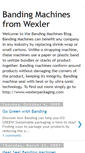 Mobile Screenshot of bandingmachines.blogspot.com