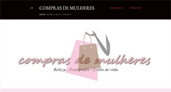Desktop Screenshot of comprasdemulheres.blogspot.com