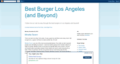 Desktop Screenshot of bestburgerlosangeles.blogspot.com