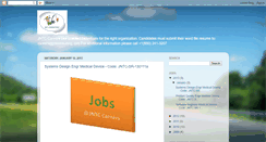 Desktop Screenshot of jntccareers.blogspot.com