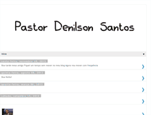 Tablet Screenshot of pastordenilsonsantos.blogspot.com