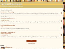 Tablet Screenshot of integralrelationship.blogspot.com