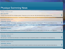 Tablet Screenshot of physiqueswimming.blogspot.com