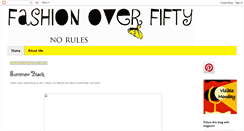 Desktop Screenshot of fashionoverfifty.blogspot.com