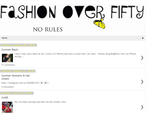 Tablet Screenshot of fashionoverfifty.blogspot.com