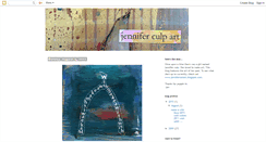 Desktop Screenshot of jenniferculpart.blogspot.com