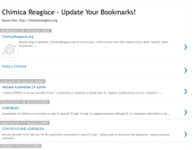 Tablet Screenshot of chimicareagisce.blogspot.com