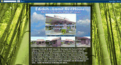 Desktop Screenshot of edidiih-lamit-resthouse.blogspot.com