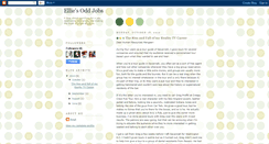 Desktop Screenshot of elliesoddjobs.blogspot.com