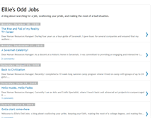 Tablet Screenshot of elliesoddjobs.blogspot.com