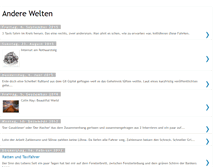 Tablet Screenshot of anderewelten.blogspot.com