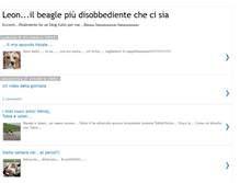 Tablet Screenshot of leonilbeaglepiudisobbedientechecisia.blogspot.com