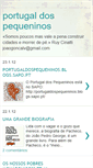 Mobile Screenshot of portugaldospequeninos.blogspot.com