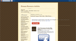 Desktop Screenshot of hr-article.blogspot.com