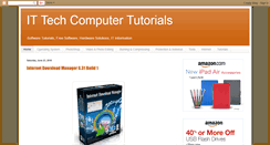 Desktop Screenshot of ittechcomputertutorials1.blogspot.com