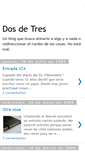 Mobile Screenshot of dosdetres.blogspot.com